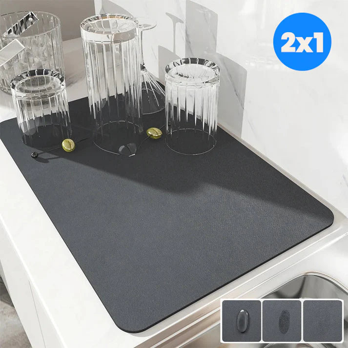 Set X4 Tapetes Alfombrillas Absorbentes